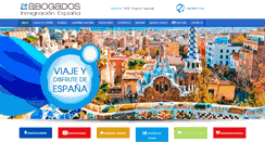 Desktop Screenshot of abogados-inmigracion-extranjeria.com
